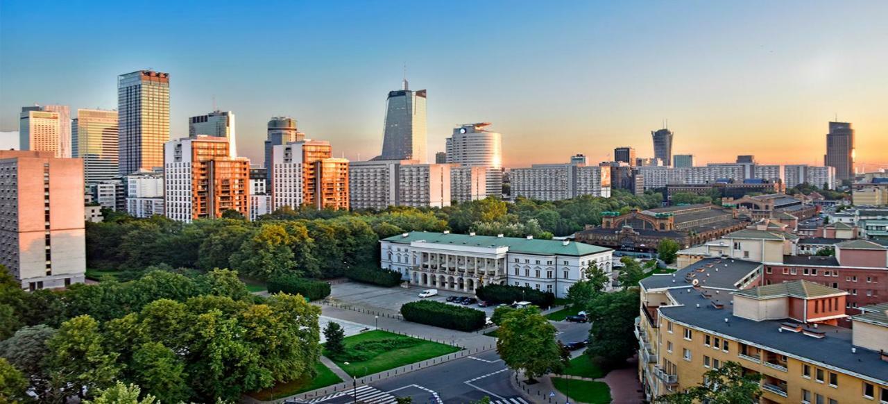 Plac Bankowy Serviced Apartments วอร์ซอ ภายนอก รูปภาพ